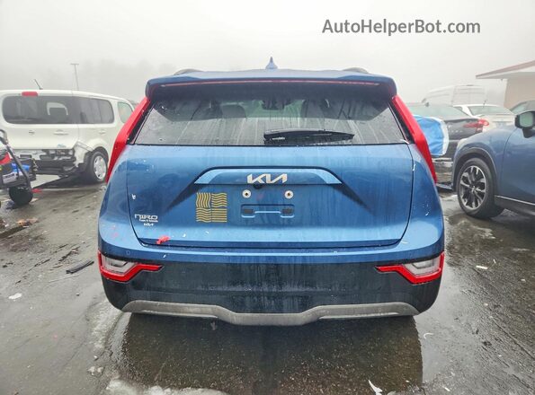KNDCT3L14P5014331 2023 KIA NIRO Синий Вид сзади