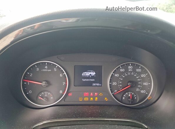 KNDERCAA3P7468181 2023 KIA SELTOS Gray Vista del cuadro de instrumentos