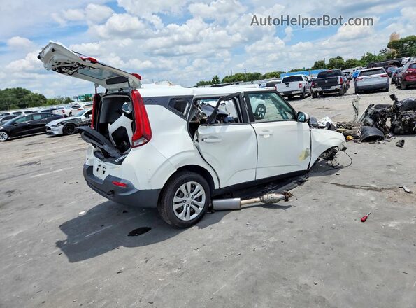 KNDJ23AU4M7790076 2021 KIA SOUL White უკანა მარჯვენა