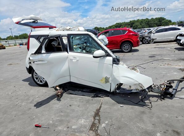 KNDJ23AU4M7790076 2021 KIA SOUL White წინა მარჯვენა