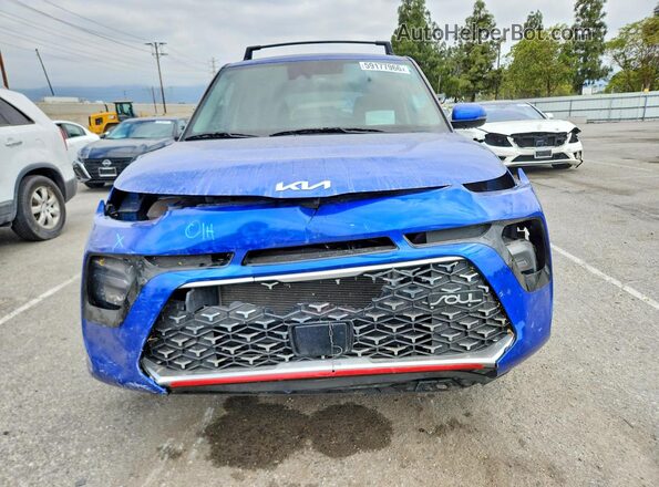KNDJ53AF3N7819075 2022 KIA SOUL Blue წინა ხედი