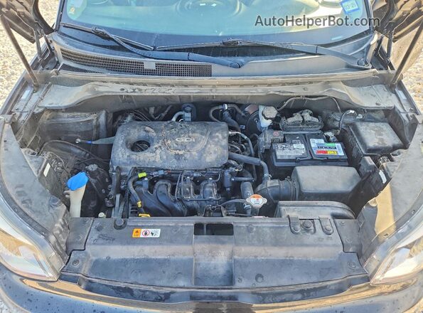 KNDJN2A20K7015626 2019 KIA SOUL Black Widok wnętrza z tyłu