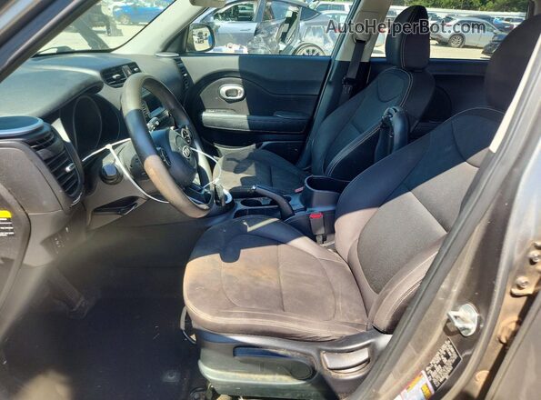 KNDJN2A25G7262423 2016 KIA SOUL Gray Widok wnętrza z przodu