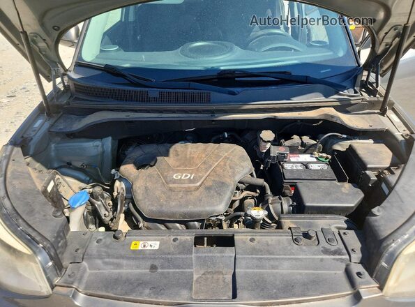 KNDJN2A25G7262423 2016 KIA SOUL Gray Widok wnętrza z tyłu