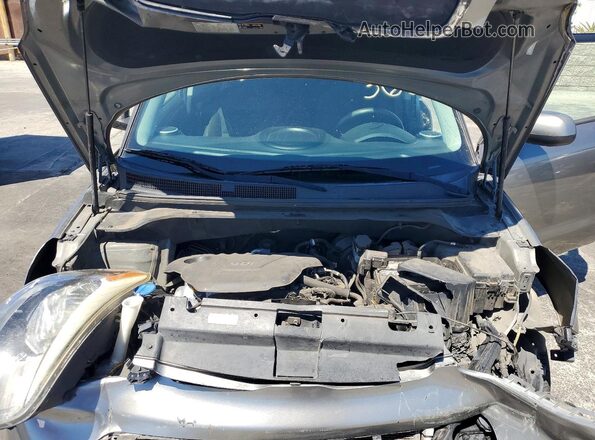 KNDJN2A2XG7269593 2016 KIA SOUL Gray Widok wnętrza z tyłu