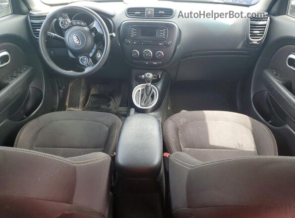 KNDJN2A2XG7272560 2016 KIA SOUL Black Dashboard view