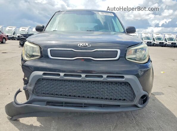 KNDJN2A2XG7272560 2016 KIA SOUL Black Front view