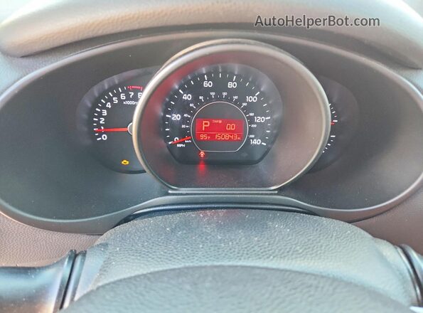 KNDJN2A2XG7291478 2016 KIA SOUL Brown Սարքավորումների վահանակի տեսք