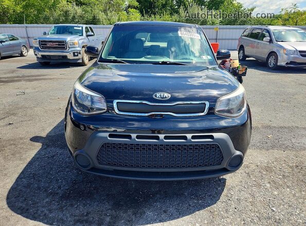 KNDJN2A2XG7364302 2016 KIA SOUL Black Вид спереду