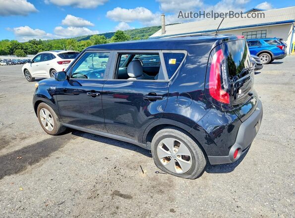 KNDJN2A2XG7364302 2016 KIA SOUL Black Задня ліва чверть