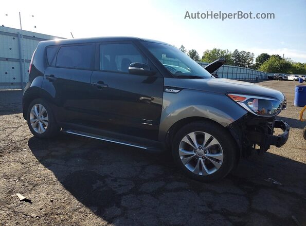 KNDJP3A50G7260878 2016 KIA SOUL Черный Передняя правая четверть