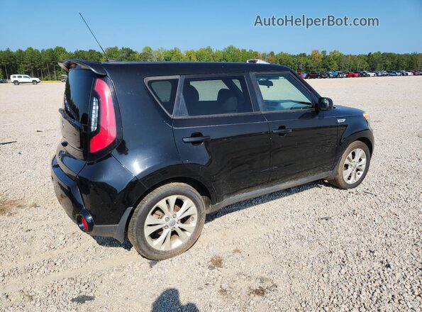 KNDJP3A54G7309130 2016 KIA SOUL Black Задня права чверть