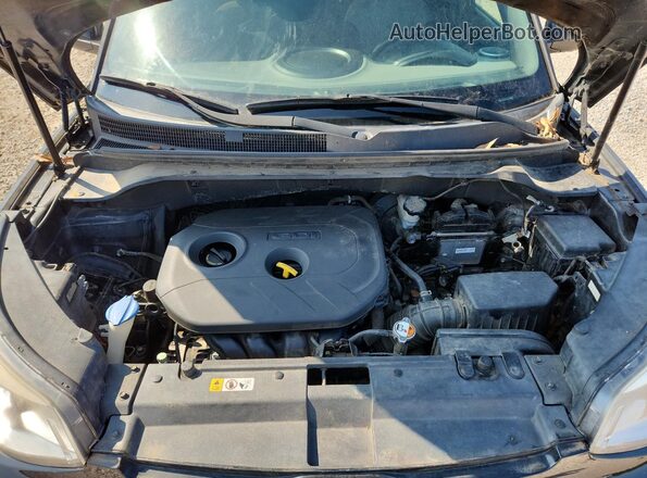 KNDJP3A54G7309130 2016 KIA SOUL Black Вид задньої частини салону