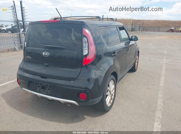 KNDJP3A55J7564683 2018 KIA SOUL Black Հետևի աջ