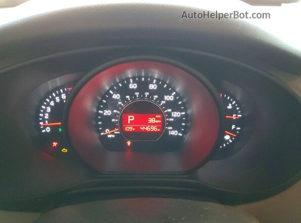 KNDJP3A56K7655964 2019 KIA SOUL Серый Вид щитка приборов