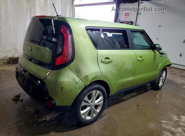 KNDJP3A5XG7870951 2016 KIA SOUL Зеленый Задняя правая четверть