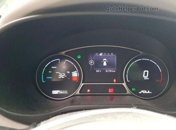 KNDJX3AE4G7017283 2016 KIA SOUL Black Instrument cluster view