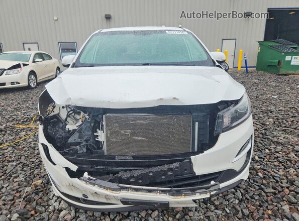 KNDMB5C11L6639695 2020 KIA SEDONA White Դիմացի տեսք