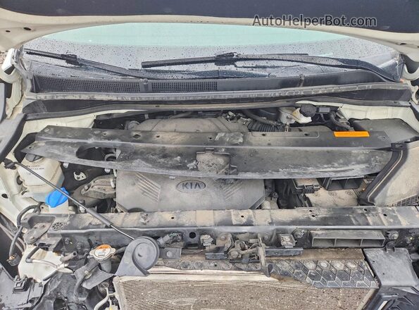 KNDMB5C11L6639695 2020 KIA SEDONA White Շարժիչի բաժամունքի տեսք