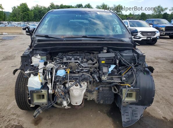 KNDMB5C15J6387804 2018 KIA SEDONA Black Widok z przodu