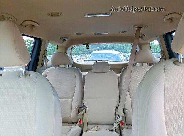 KNDMB5C15J6387804 2018 KIA SEDONA Black Widok tylnych siedzeń