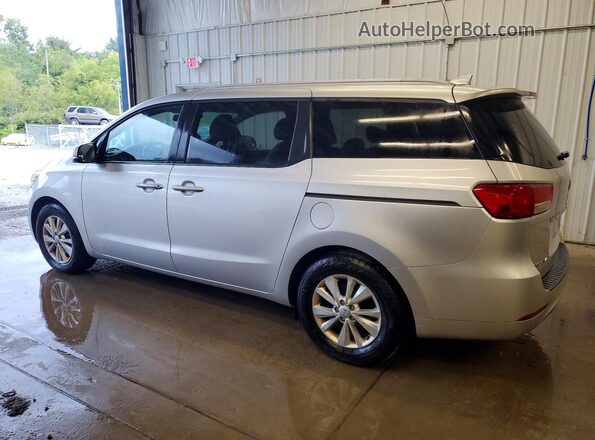 KNDMB5C1XG6103463 2016 KIA SEDONA Серебряный Задняя правая четверть