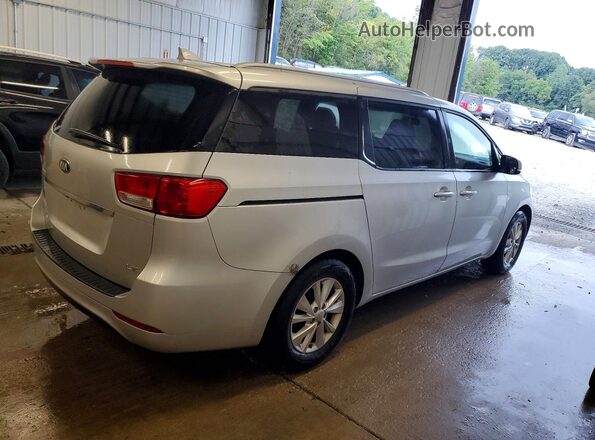 KNDMB5C1XG6103463 2016 KIA SEDONA Серебряный Передняя правая четверть