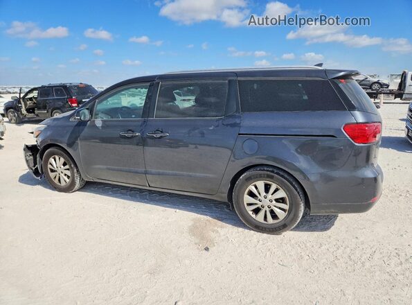 KNDMB5C1XH6281181 2017 KIA SEDONA Gray უკანა მარცხენა