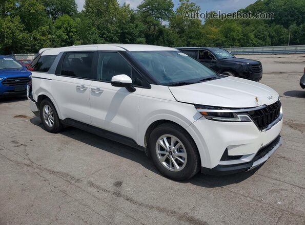 KNDNB4H31P6225136 2023 KIA CARNIVAL White Передня права чверть