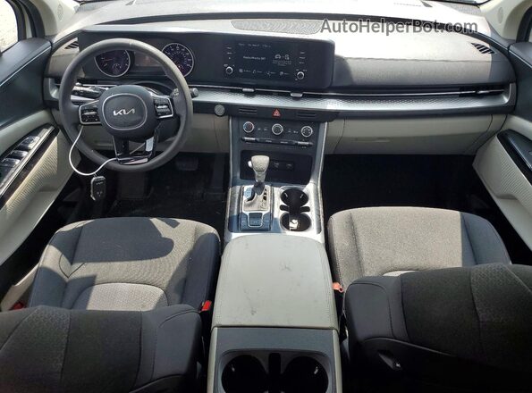 KNDNB4H31P6225136 2023 KIA CARNIVAL White Вид панелі приладів