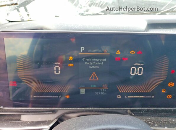 KNDNB5KA1S6044737 2025 KIA CARNIVAL Charcoal Vista del cuadro de instrumentos