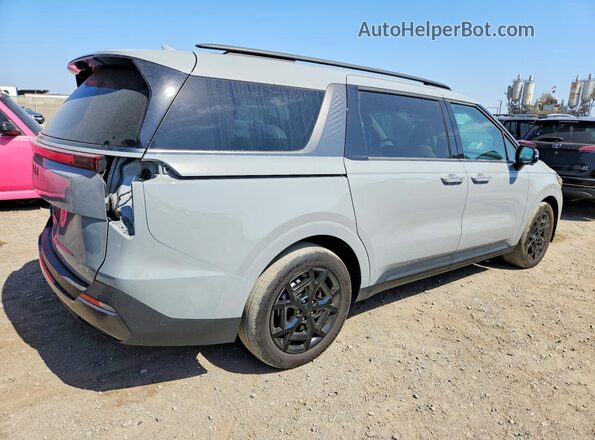 KNDNE5KA3S6038641 2025 KIA CARNIVAL Gray Trasero derecho