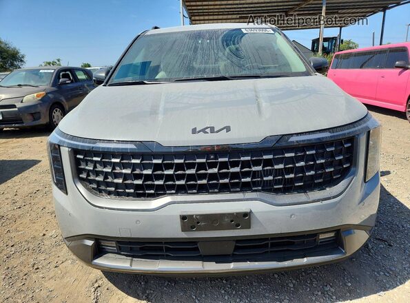 KNDNE5KA3S6038641 2025 KIA CARNIVAL Gray Vista frontal
