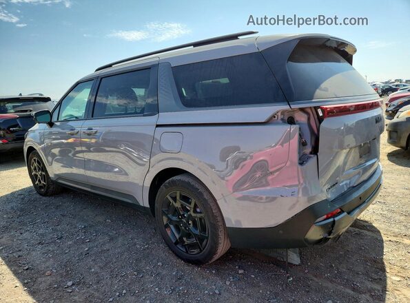 KNDNE5KA3S6038641 2025 KIA CARNIVAL Gray Trasero izquierdo