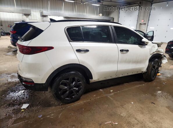KNDP63AC4N7949136 2022 KIA SPORTAGE White Trasero derecho