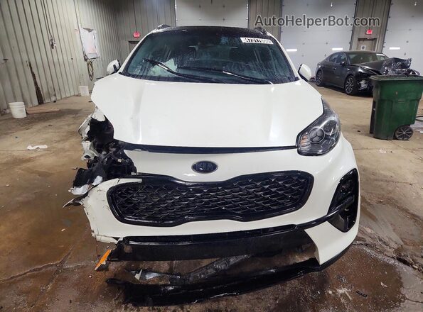 KNDP63AC4N7949136 2022 KIA SPORTAGE White Vista frontal