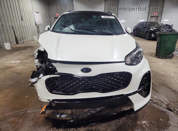 KNDP63AC4N7949136 2022 KIA SPORTAGE White Vista interior de 360 grados