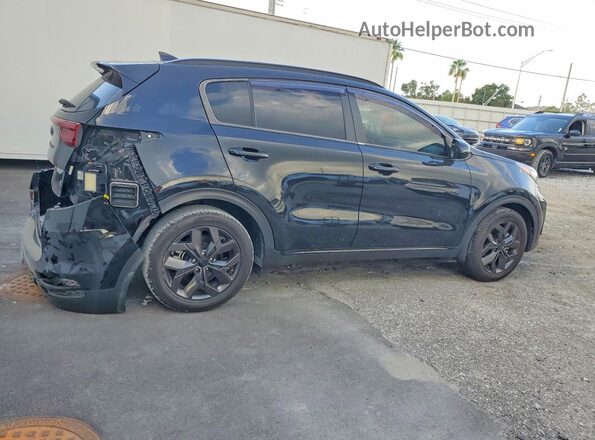 KNDP63AC8N7989705 2022 KIA SPORTAGE Black Задня права чверть