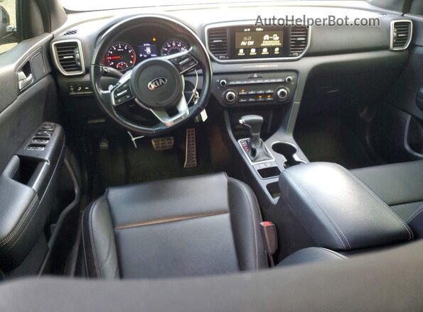 KNDP63AC8N7989705 2022 KIA SPORTAGE Black Вид панелі приладів