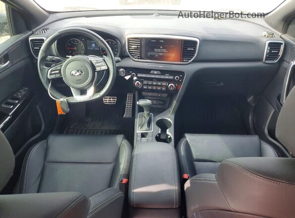 KNDP63AC9N7961895 2022 KIA SPORTAGE Silver Вид панелі приладів