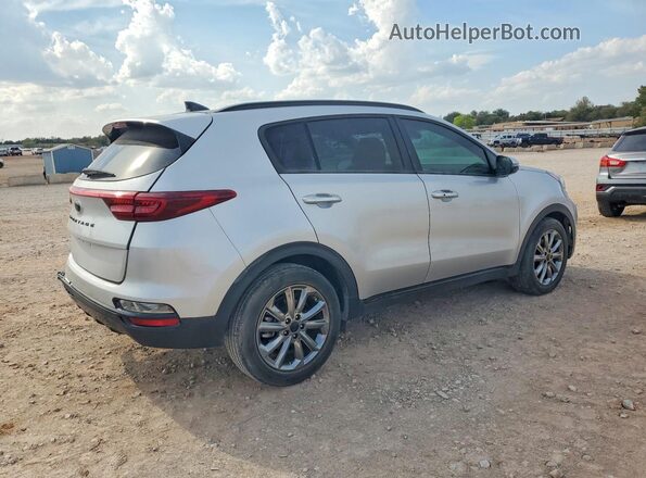 KNDP63AC9N7961895 2022 KIA SPORTAGE Silver Задня права чверть