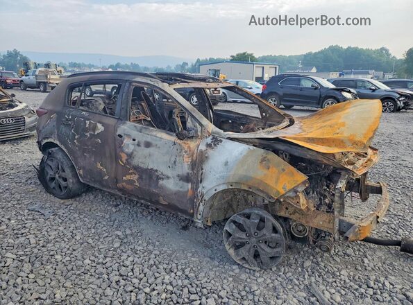 KNDP6CAC8M7881311 2021 KIA SPORTAGE Burn Передня права чверть