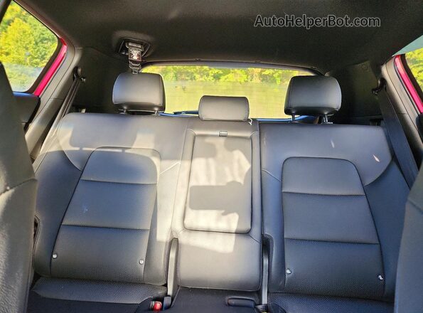 KNDP6CACXL7743879 2020 KIA SPORTAGE Red Rear seats view