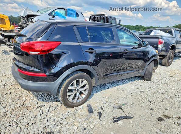 KNDPB3AC1G7831401 2016 KIA SPORTAGE Black Trasero derecho