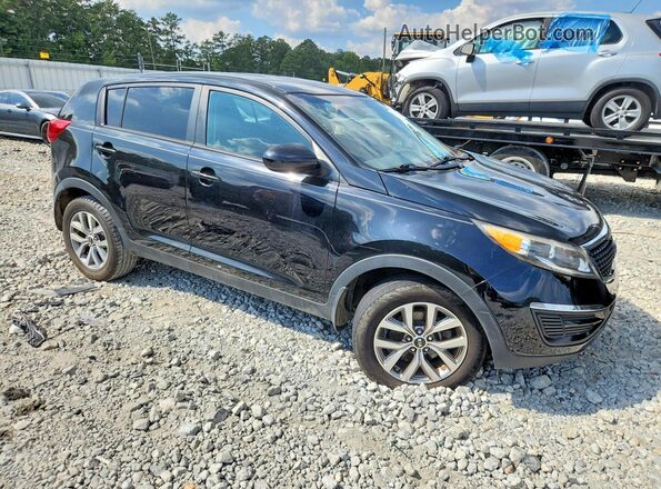 KNDPB3AC1G7831401 2016 KIA SPORTAGE Black Delantero derecho