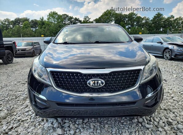 KNDPB3AC1G7831401 2016 KIA SPORTAGE Black Vista frontal