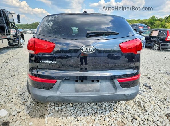 KNDPB3AC1G7831401 2016 KIA SPORTAGE Black Vista trasera