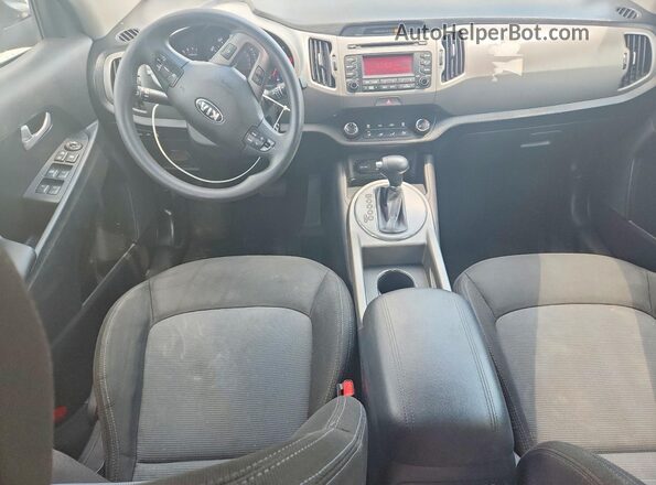 KNDPB3AC1G7831401 2016 KIA SPORTAGE Black Vista del salpicadero