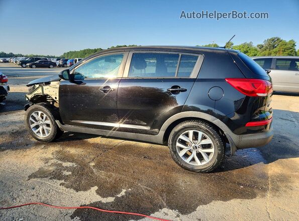 KNDPB3AC4G7848628 2016 KIA SPORTAGE Black Rear left