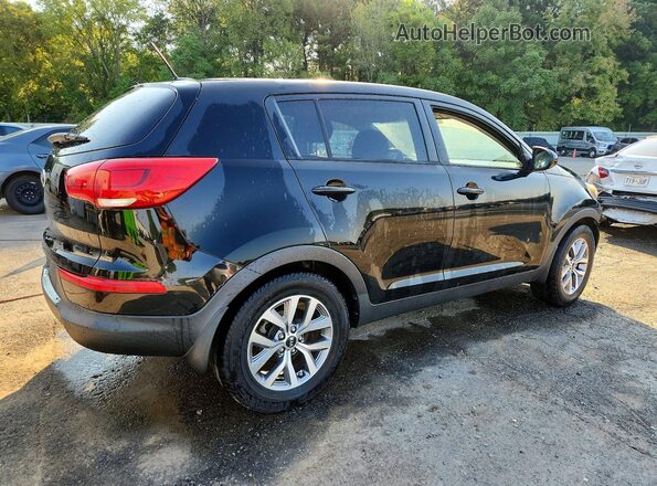 KNDPB3AC4G7848628 2016 KIA SPORTAGE Black Rear right